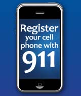 Register your mobile phone with 911 