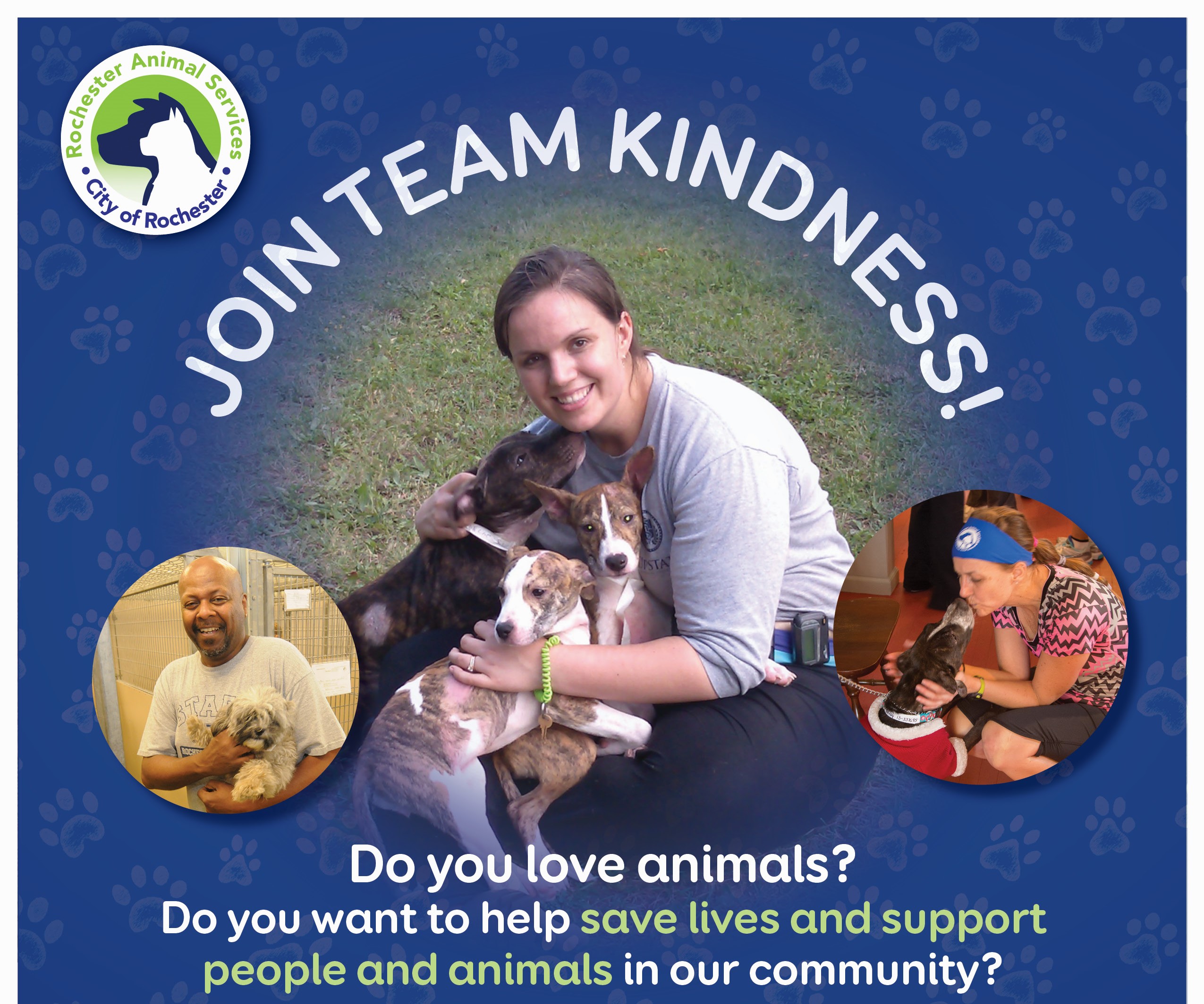 City of Rochester | Volunteer for Animal Services