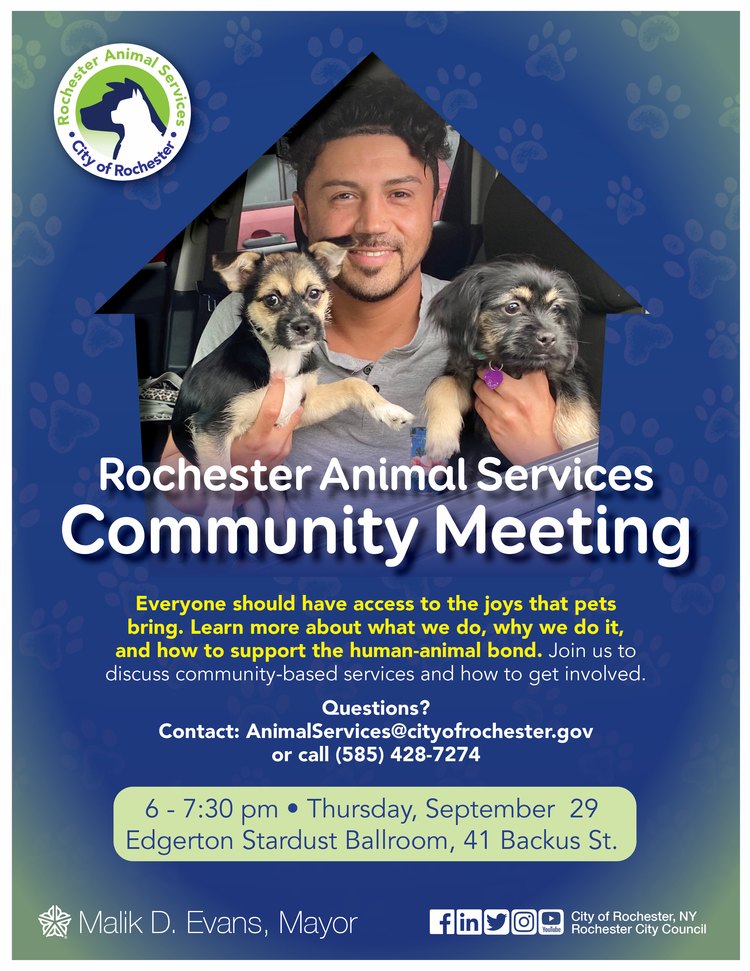 City of Rochester | Animal Services Community Meetings