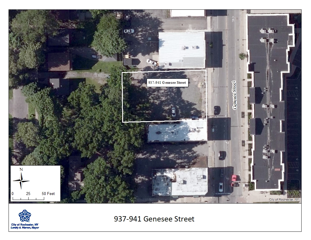 937-941 Genesee St Site Map