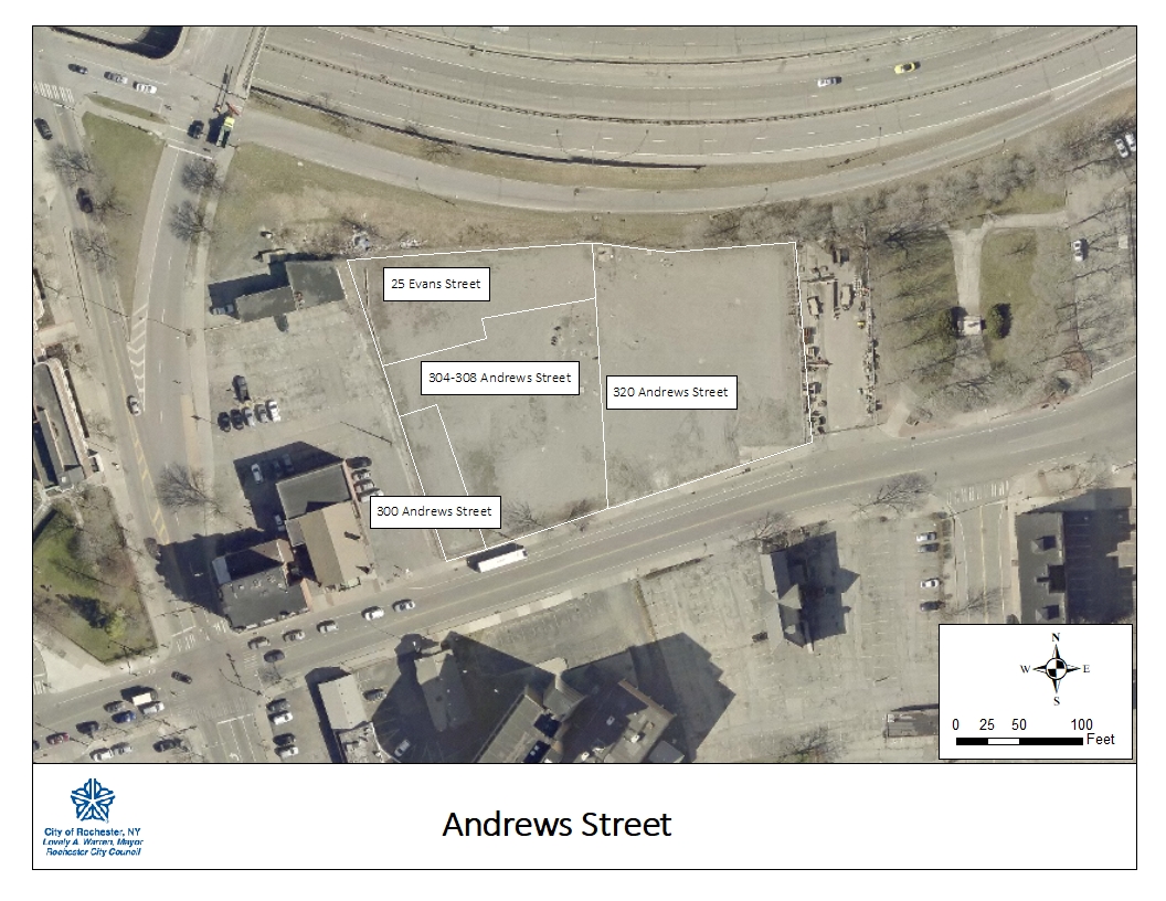 Andrews Street Webpage Site Map