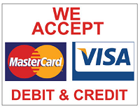 MasterCard & Visa Only please